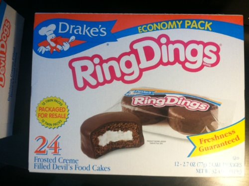 Drake's Ring Dings 24-ct Retail Box (2-pkg x 12)