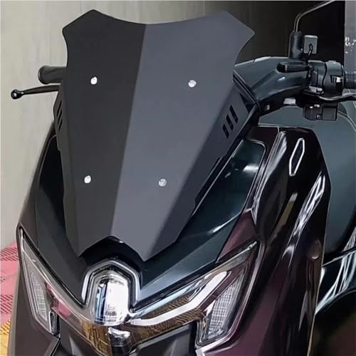 Nmax 155 pare-brise sport noir idéal pour le vélotaf et la ville