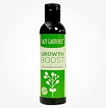 Lazy Gardener Growth Boost Liquid Fertilizer | Plant Growth Booster for Indoor & Outdoor | Organic Liquid Fertilizer for Home Garden | Liquid Fertilizer for Home Garden Plants (100ml)