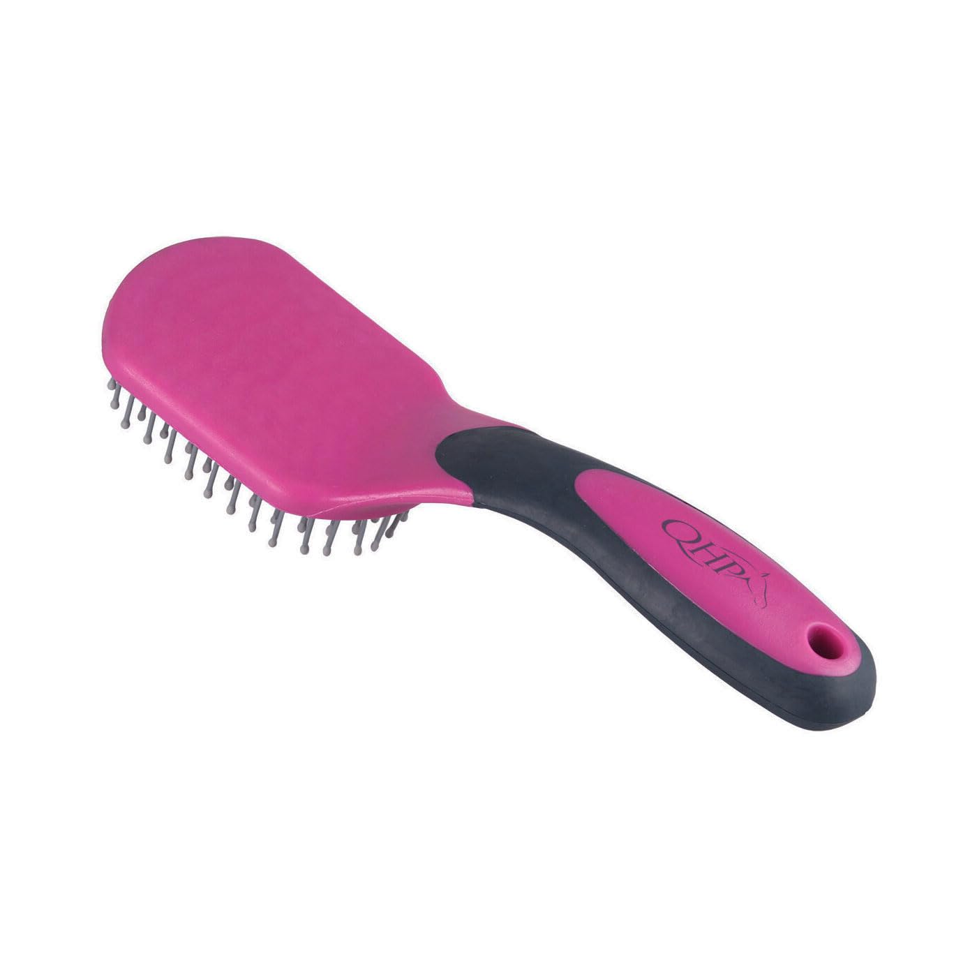QHP - Kit de cuidado de caballos con bolsa de limpieza, color rosa