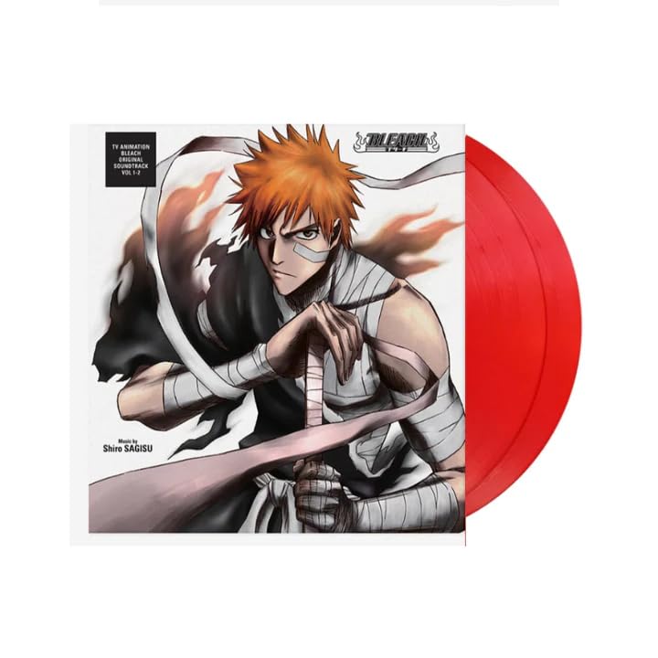Shiro Sagisu - Bleach Vol 1 & 2 Soundtrack Exclusive Translucent Red