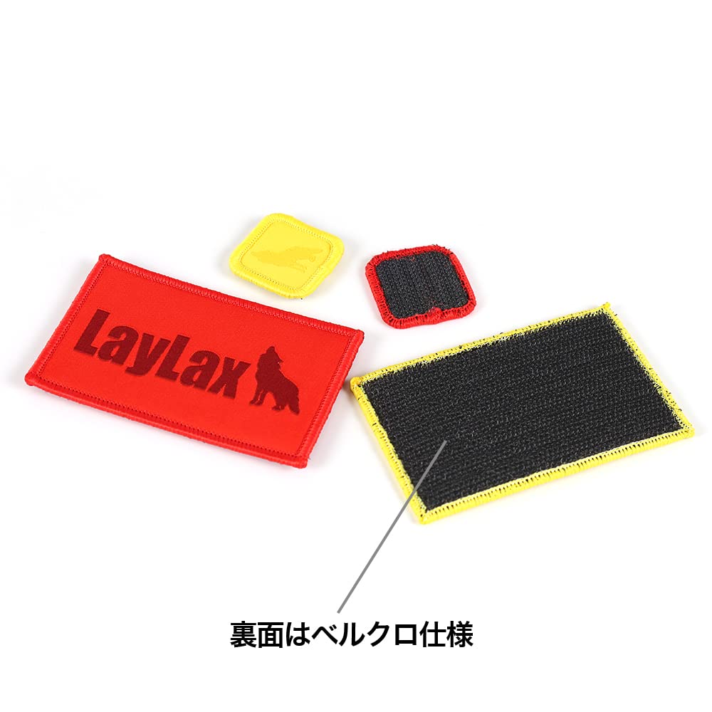 Amazon | [LayLax][マーカー パッチ NEO] 赤・黄 ベルクロ仕様 敵味方 