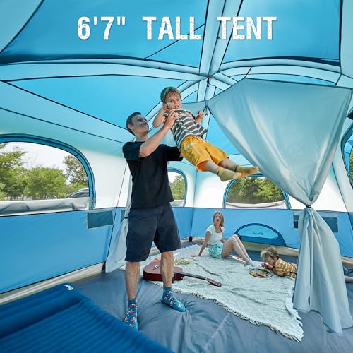 Heavy Duty 8-Person Camping Tent