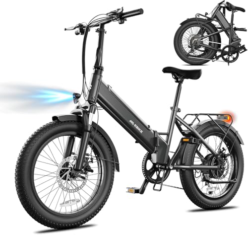 TST Electric Bike for Adults 1200W, Folding E Bike Removable Battery 28MPH 55 Mile Range, 20 inches...