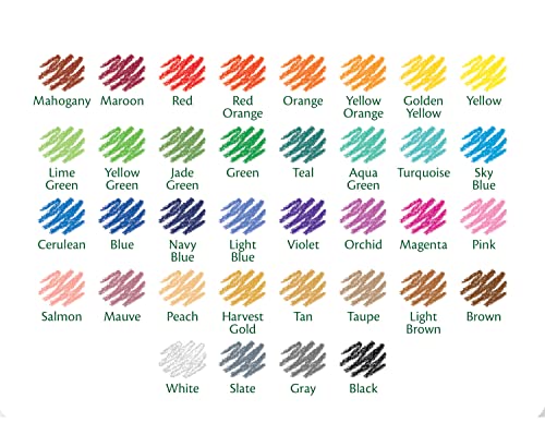 Crayola Erasable Colored Pencils, 36 Count, Art Tools, Ages 4, 5, 6, 7 #TOP4