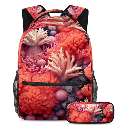 Ensemble de cartables pour garçons et filles esthétiques 22 avec trousse scolaire