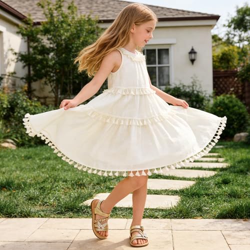 Image of GINFIVE Toddler Girls Sandals Girls Toddler Sandals Little Girls Kids Shoes