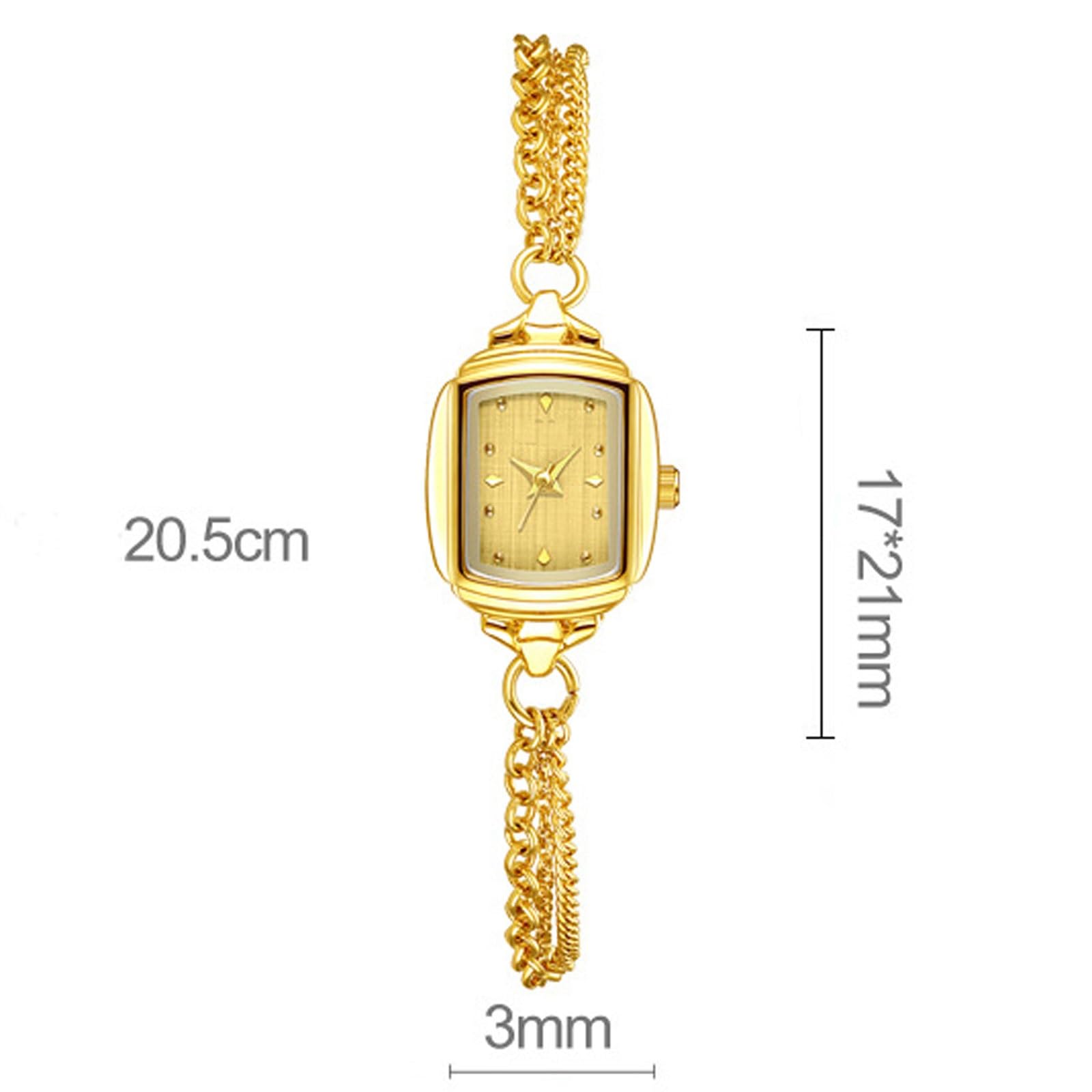 Montre-Bracelet analogique Simple de Niche, Montre à Quartz Ultra-Fine et étanche, idéale for Les Femmes, Cadeau rectangulaire Exquis(Silver Blue)