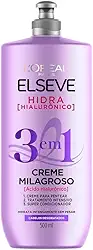 Creme Milagroso 3 em 1 Elseve Hidra Hialurônico 500ml