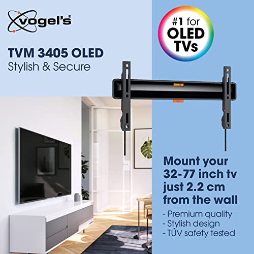 Vogel's TVM 3405SP flat OLED TV wall mount for 32-77 inch televisions, Maximum 50 kg - Image 2