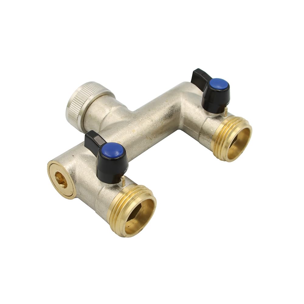 Wasserverteiler 2 fach Messing 1 Zoll 2 Wege Verteiler Wasser