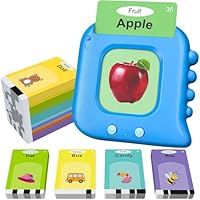 Talking Flash Cards,Kids Toddler Flash Cards with 240 Sight Words,Montessori Toys,Autism Sensory Toys,Speech Therapy,Learning Educational Gifts for Age 1 2 3 4 5 Years Old Boys and Girls