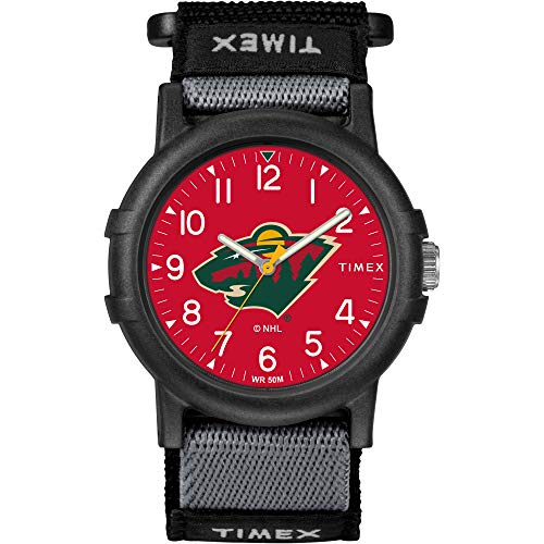 Timex NHL 38mm リクルートウォッチ, ミネソタ・ワイルド, モダン