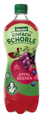 Valensina einfachSchorle Apfel-Beeren 0,75l, 6er Pack