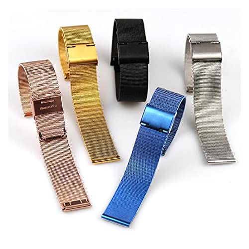 Correa de repuesto para reloj de acero inoxidable de 22mm 6