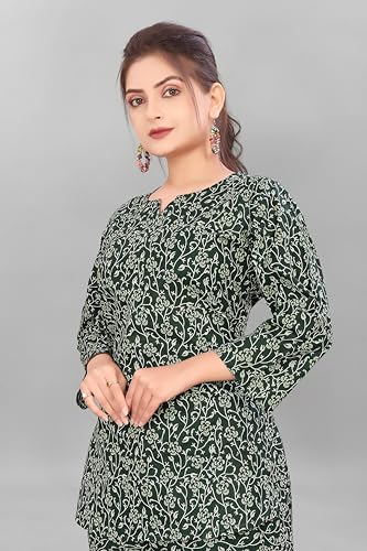 Image of Women's Pure Cotton Top and Pyjama Set