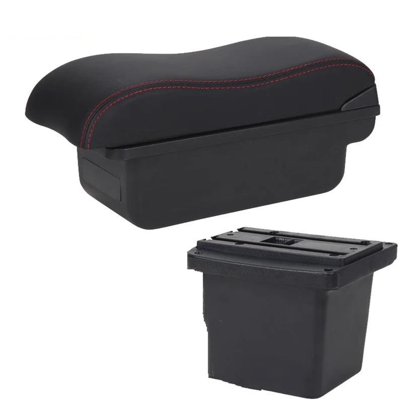 Hjkdsz Type D For Hyundai I30 For Elantra For Touring Fd I30cw 2007-2011 Car Centre Console Armrest Storage Compartment Parts(Type D)