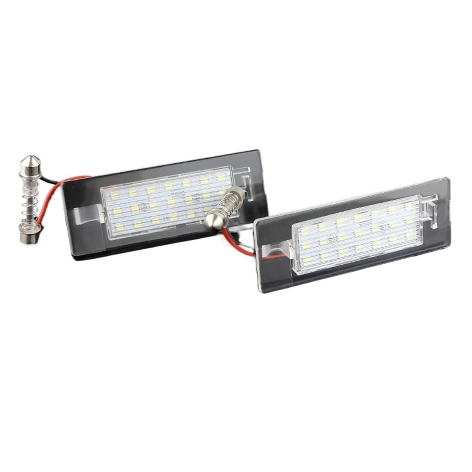 LIGHTWORLD24 Illuminazione LED targa per Hyundai i20 BC3 / i20N N / i30 PD / i30N / Fastback anche N/Rio Tipo YB/Niro, luce targa CanBus con omologazione E-Mark