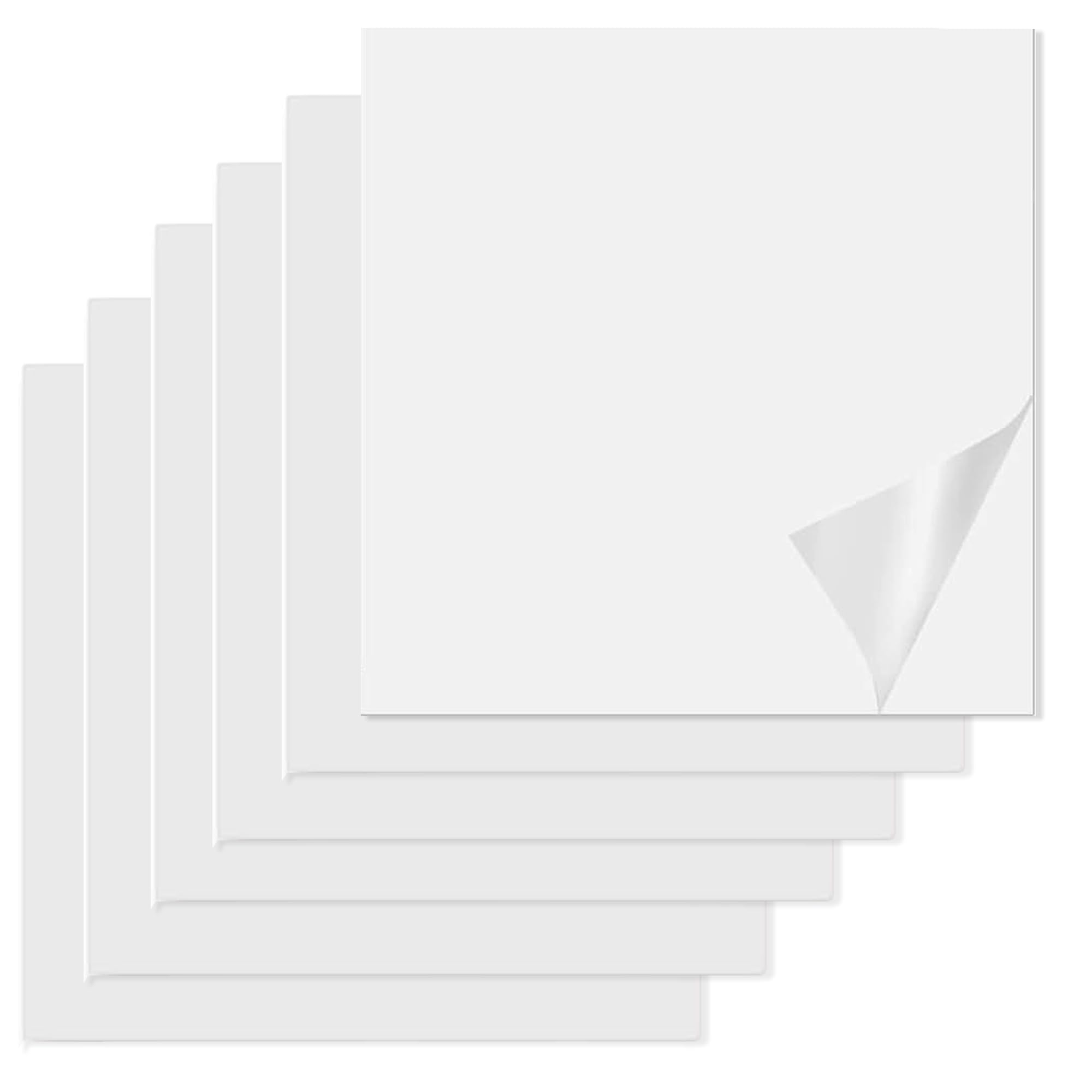 6pcs Inflatable Repair Patches Kit - 2.7" X 2.7" Strong Waterproof Tape, Self Adhesive PVC for Inflatables Repair, Swimming Pools, Dingy’s, Air Mattress, Lilos, Inflatable Toys, Invisible Stickers