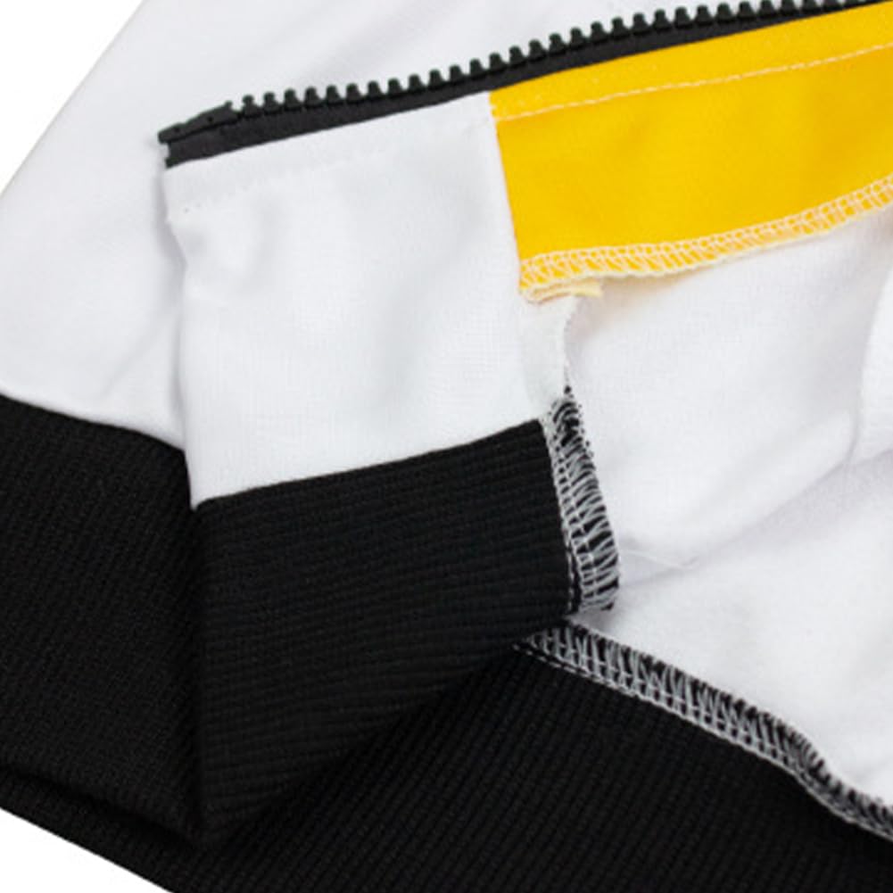 Natsuki Subaru - Chándal de manga larga para hombre, para correr, deportes, atlético, con cremallera completa, 2 piezas, casual, con capucha, ropa deportiva