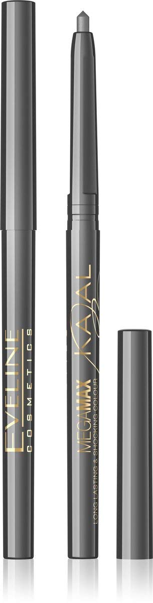 Eveline CosmeticsMake Up Kajal Pencil Eyeliner, Grey, 3 gm
