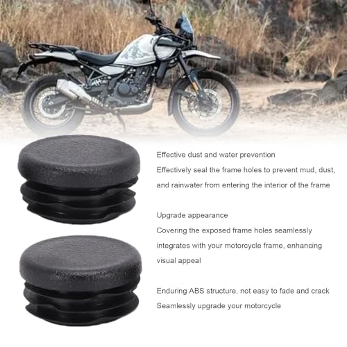 Sorandy Replacement Motorcycle Frame Hole Covers High Compatibility Kit for Guerrilla 450 2024-2026