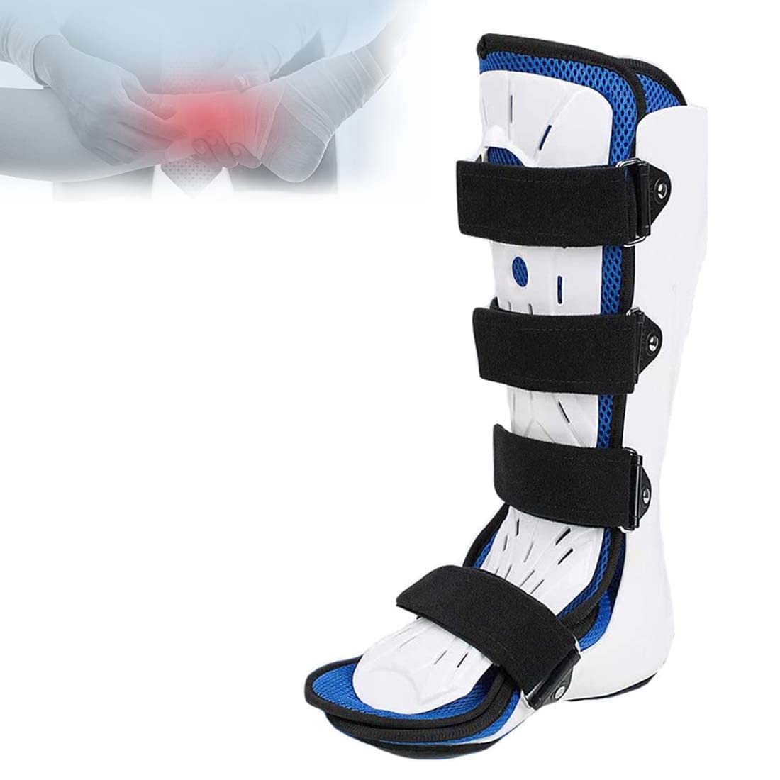 Férula para pie caído, férula Nocturna para Fascitis Plantar, férula para tendinitis de Aquiles, Ajustable, férula Nocturna, pie Izquierdo-L