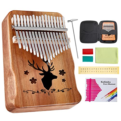 Kalimba 17 Clés Pouce Piano, Portable Doigt Piano Instrument de Musique, Bois Africain de Haute Qualité, Kalimba… - Les Beatles, Paul McCartney, John Lennon, RIngo Starr, George Harrison Kalimba 17 Clés Pouce Piano, Portable Doigt Piano Instrument de Musique, Bois Africain de Haute Qualité, Kalimba…