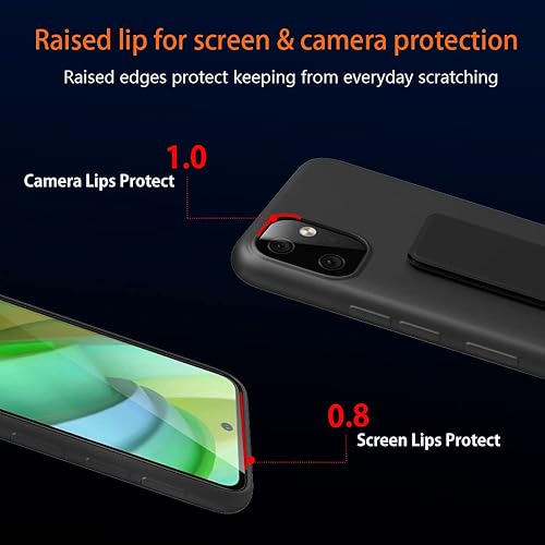 Miniatura 9 de Funda para Motorola Moto Edge Plus 2023Moto X40 CasoMoto X40 Pro Funda para teléfono, Estuche con soporte plegable oculto Silicona TPU Funda