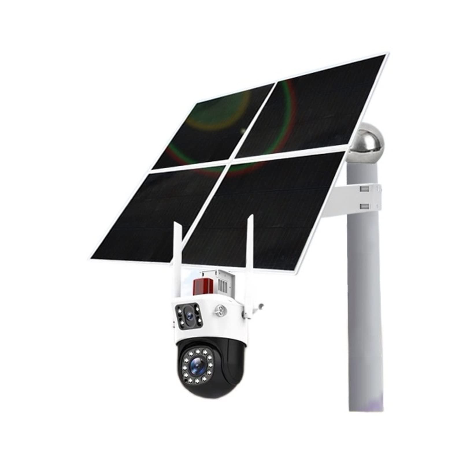 Pannello Solare Kit di Ricarica for Telecamera di Sorveglianza con Pannello Solare A Scandole da 80 W. di Generazione di Energia Fotovoltaica