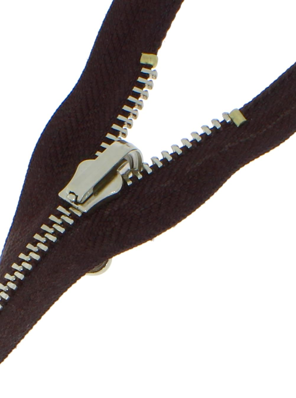 Fermeture éclair Réversible Métal Laiton Vieilli 5 Mm – Divisible, Longueur 50 Cm – Pour Vestes Réversibles - 7