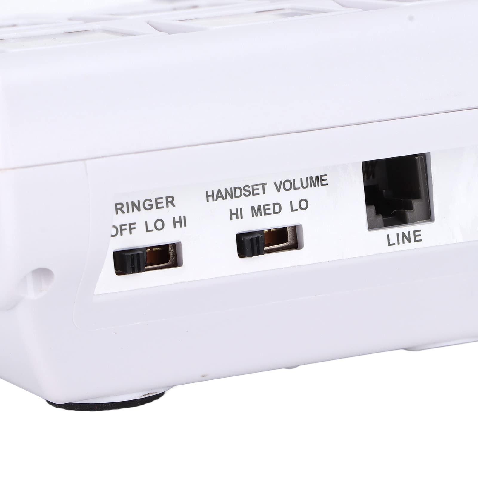 Teléfono Fijo Con Cable Con Memoria Fotográfica Amplificada Para Personas Mayores, Teléfono De Escritorio Con Cable Con Botones Grandes, Adecuado Para Personas Mayores Con Problemas De Visión Y Audici