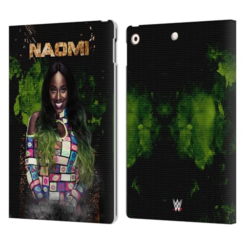 Étui portefeuille iPad 10.2 WWE Naomi housse protection tablette