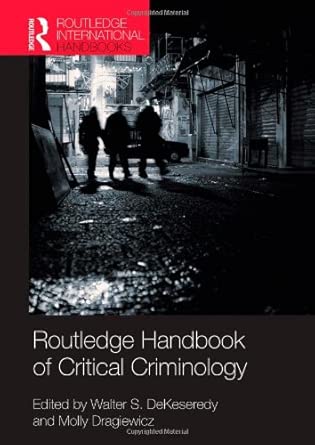 Routledge Handbook of Critical Criminology book cover