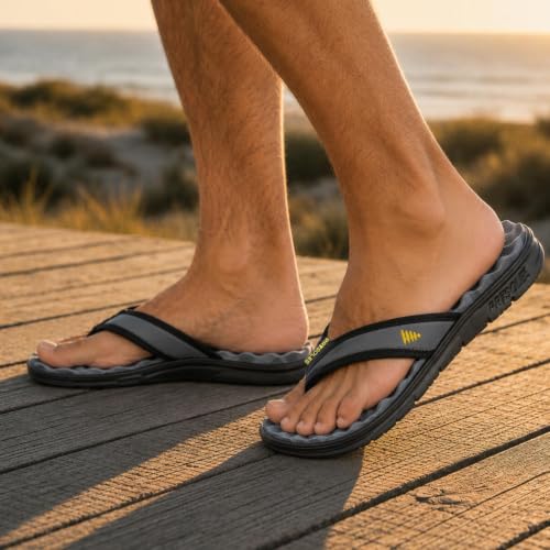 Image of Gone For a Run PR Soles Recovery Flip Flops - Massaging Footbed - Unisex