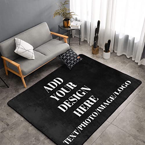 Custom Rug Personalized Add Logo Image Rugs And Mats Pictures For Home Decor Customized Area Rug Bedroom Carpet Print 5'X3' #TOP3