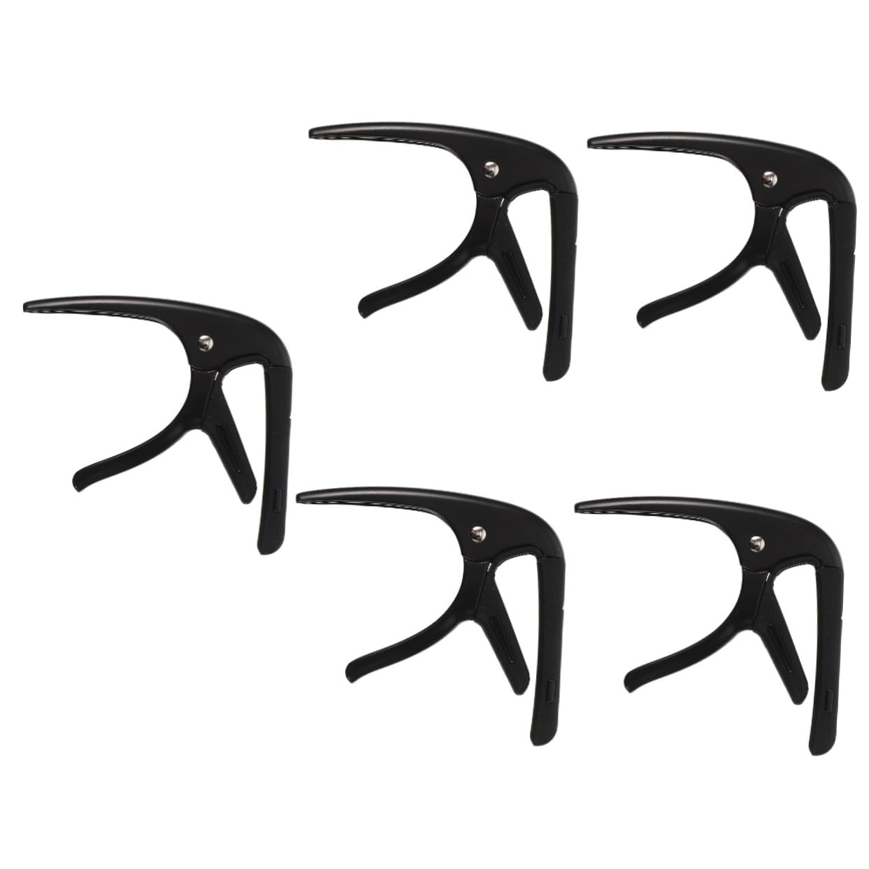 BESTonZON 5sets Capo Per Chitarra Elettrica e Acustica Con Plettri e Facile Da Usare Accessorio Per Musicisti Di Tutti