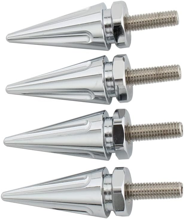 4pcs Motorcycle Windshield Trim Bolts Windscreen Screws For Harley Touring Road Glide FLTRX FLTRU FLTRXS 1998-2023 2024 2025 (Chrome)