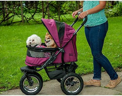 Pet Gear NO-ZIP Double Pet Stroller 