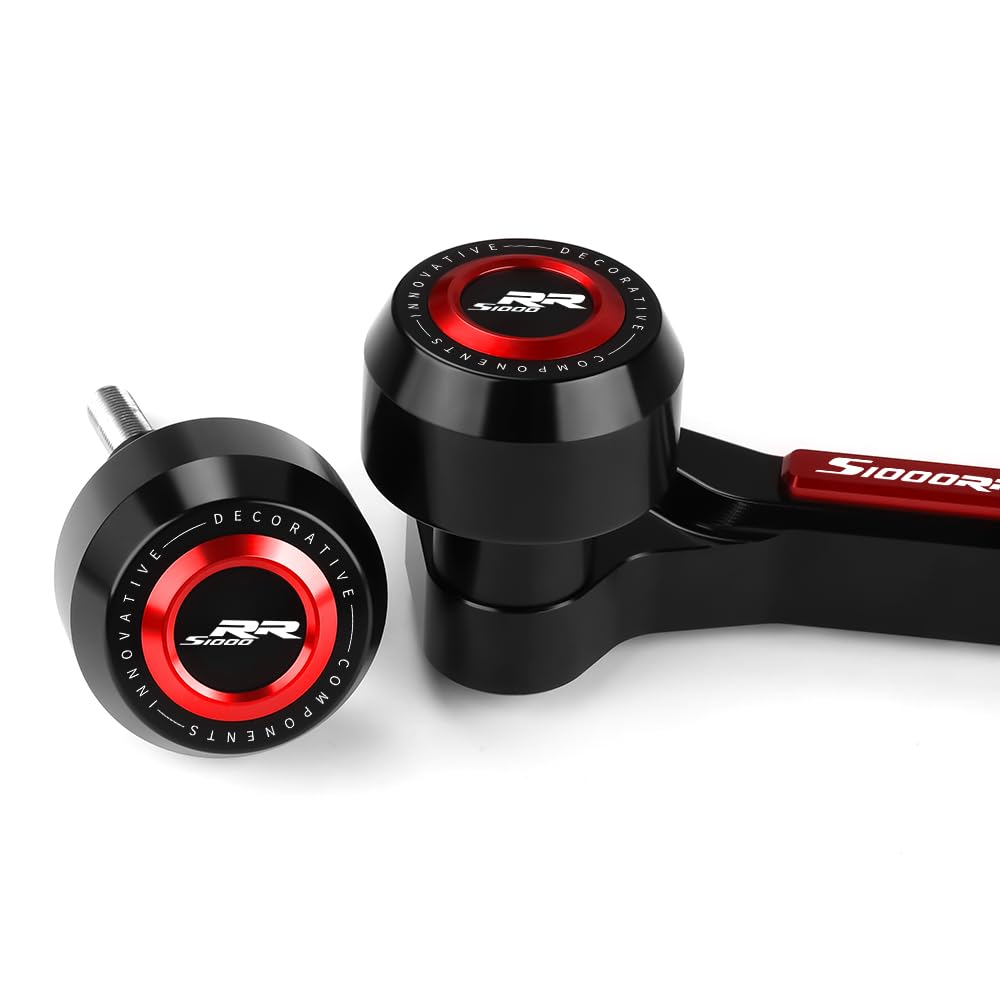Modeer Compatibile con S1000RR 2023 2024 2025 S1000 RR telaio moto anticollisione Slider Crash s 1000 rr accessori (rosso)