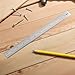 Mr. Pen- Machinist Ruler, 12 inch, Stainless Steel Ruler with Inch Graduations 1/8