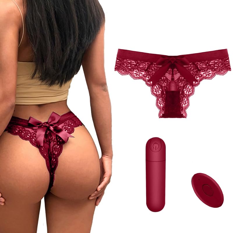 Sex Toys Remote Control Vibrator Bullet Panties - G Spot Vibrators with & 10 Vibration Waterproof Clitoris Stimulator - Adult Sex Toys for Woman Or Couple(Rose)