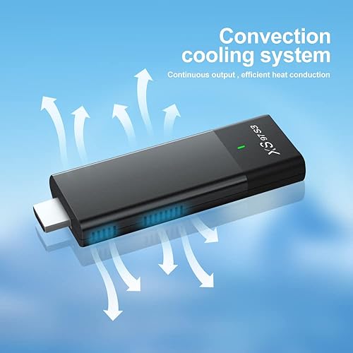 Miniatura 4 de mewmewcat TV Stick, TV Stick para Android 10.0 Smart TV Box Streaming Media Player Streaming Stick 4K Soporte HDR con control remoto (1 GB de RAM +