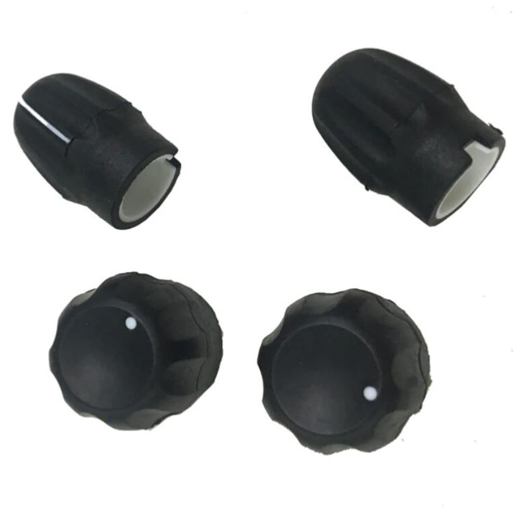 Dreamworth Volume Control Knob Channel Selector Knob Compatible with Motorola Two Way Radio GP640 GP680 HT750 CP150 CP160 CP180 HT750 HT1250 GP328 GP3688 GP320(2 Packs)