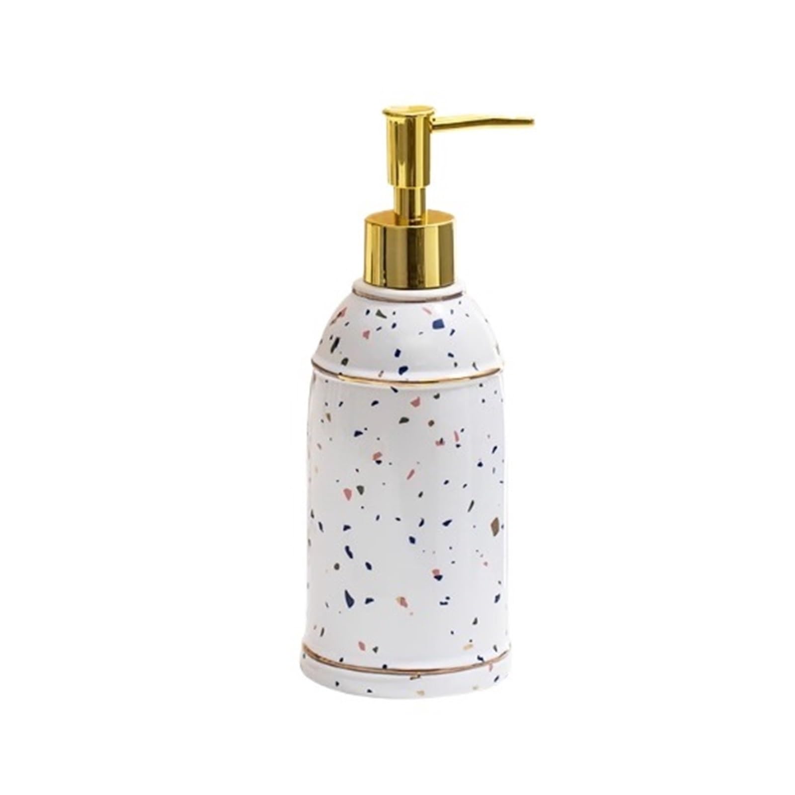 Bx9re7tk3g One Color Hand Wash Dispenser Modern Ceramic Soap Dispenser Lotion Bottle For Bathroom Kitchen Sink Countertop 400Ml Bathroom & Kitchen
