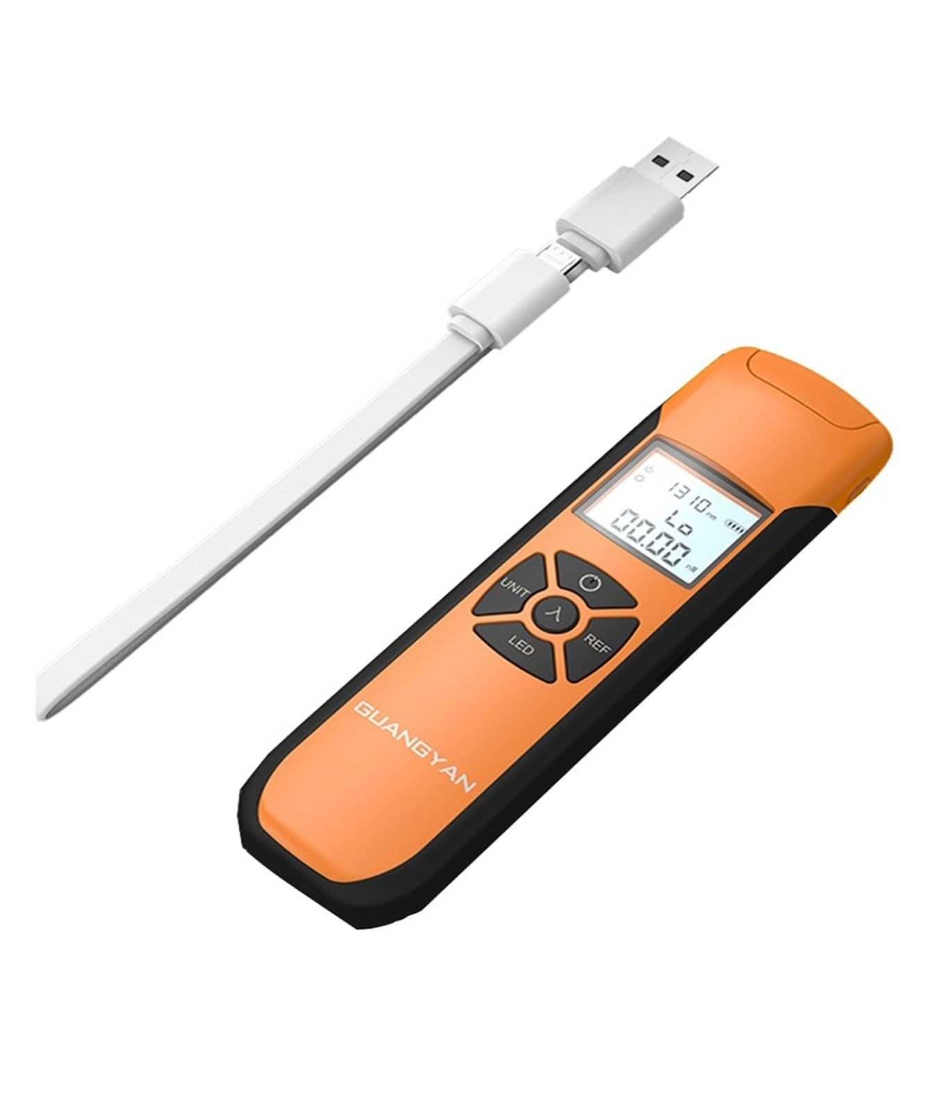 Tester a fibra ottica, Misuratore di potenza ottica ， Misuratore di potenza in fibra ottica FTTH a batteria ricaricabile ad alta precisione G10 con luce flash OPM FC/SC/ST(-50 to 26dBm)