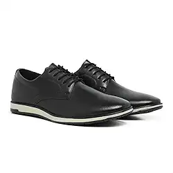 Sapato Social Oxford Masculino Moderno Confortavel com Cadarço