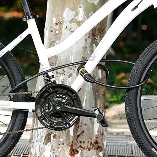 HONGYEA Lucchetto bici ad alta sicurezza con