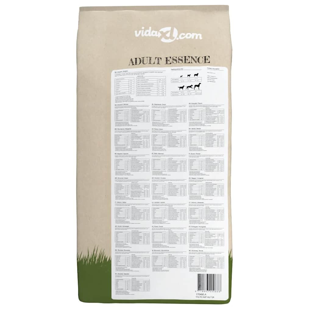 Sucha karma dla psów Essence Beef, 30 kg