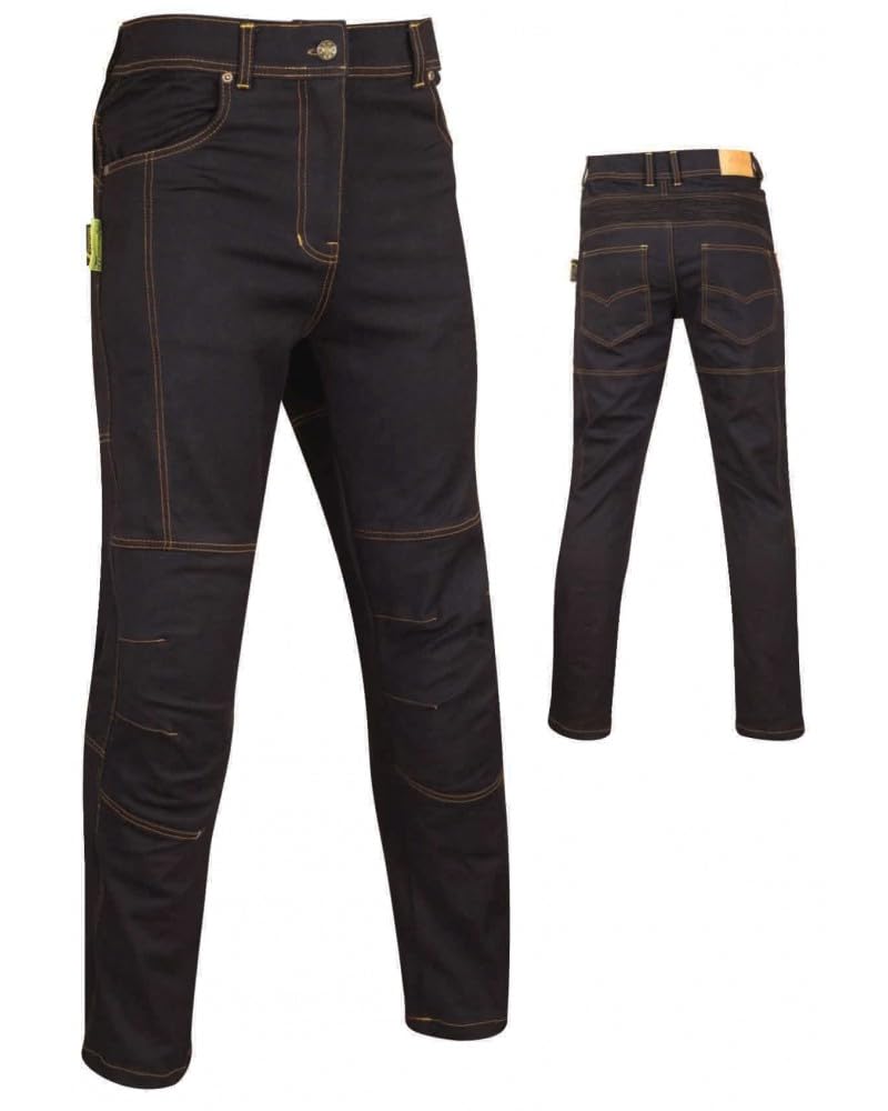 ARISTA Pantalon Moto Protector Negro Kevlar